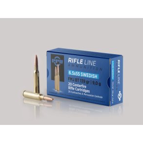 Partizan 6,5x55 9,0g/139gr FMJ (20 stk. ske)