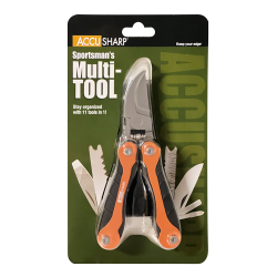 Accusharp Sportsman�s Multi-Tool, Grensaks og ialt 11 funktioner