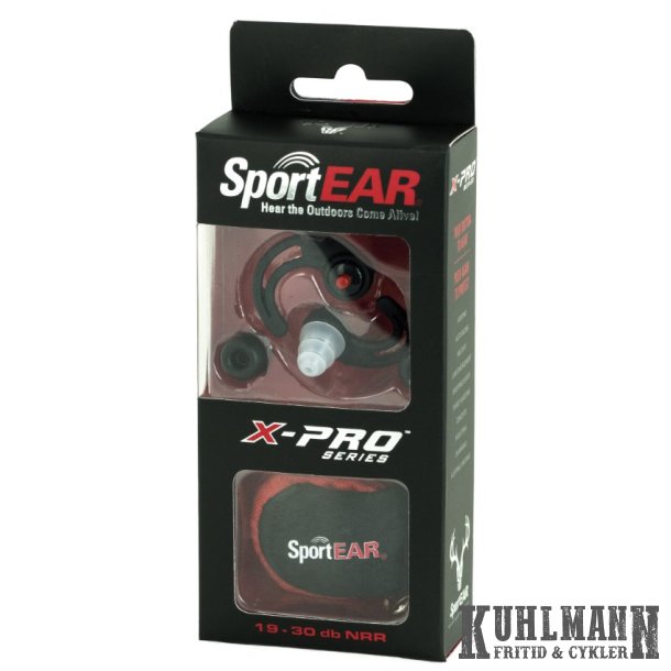 SportEAR plugs X-pro selvsiddende m/ventil