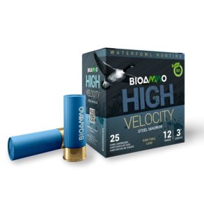 BioAmmo High Velocity Steel 32gr., 12/76 (bionedbrydelig) 469 m/s