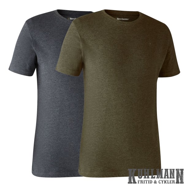 Basis 2-pak T-shirt  - M