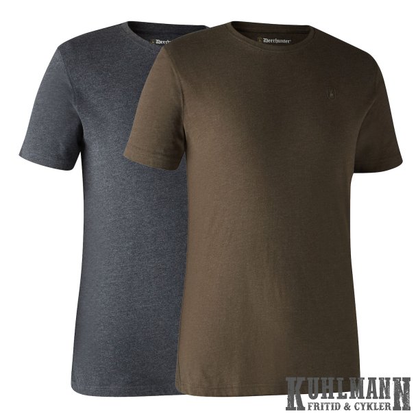 Basis 2-pak T-shirt  - M